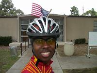 DSCN3387  Chimene Tucker is ready for a bike ride and ball game!