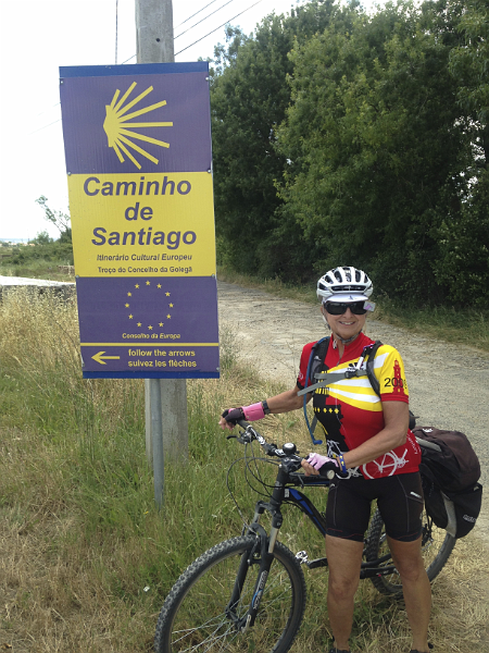 Dolores on Camino de Santiago