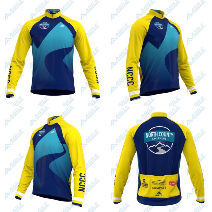 3D Volare Elite LS Jersey - North County Cycle Club - v4