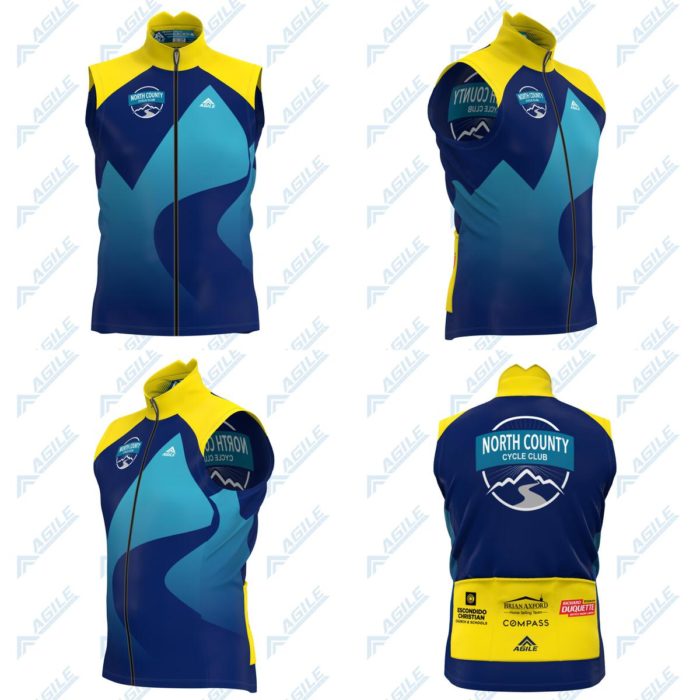 3D Wind Vest - North County Cycle Club - v4